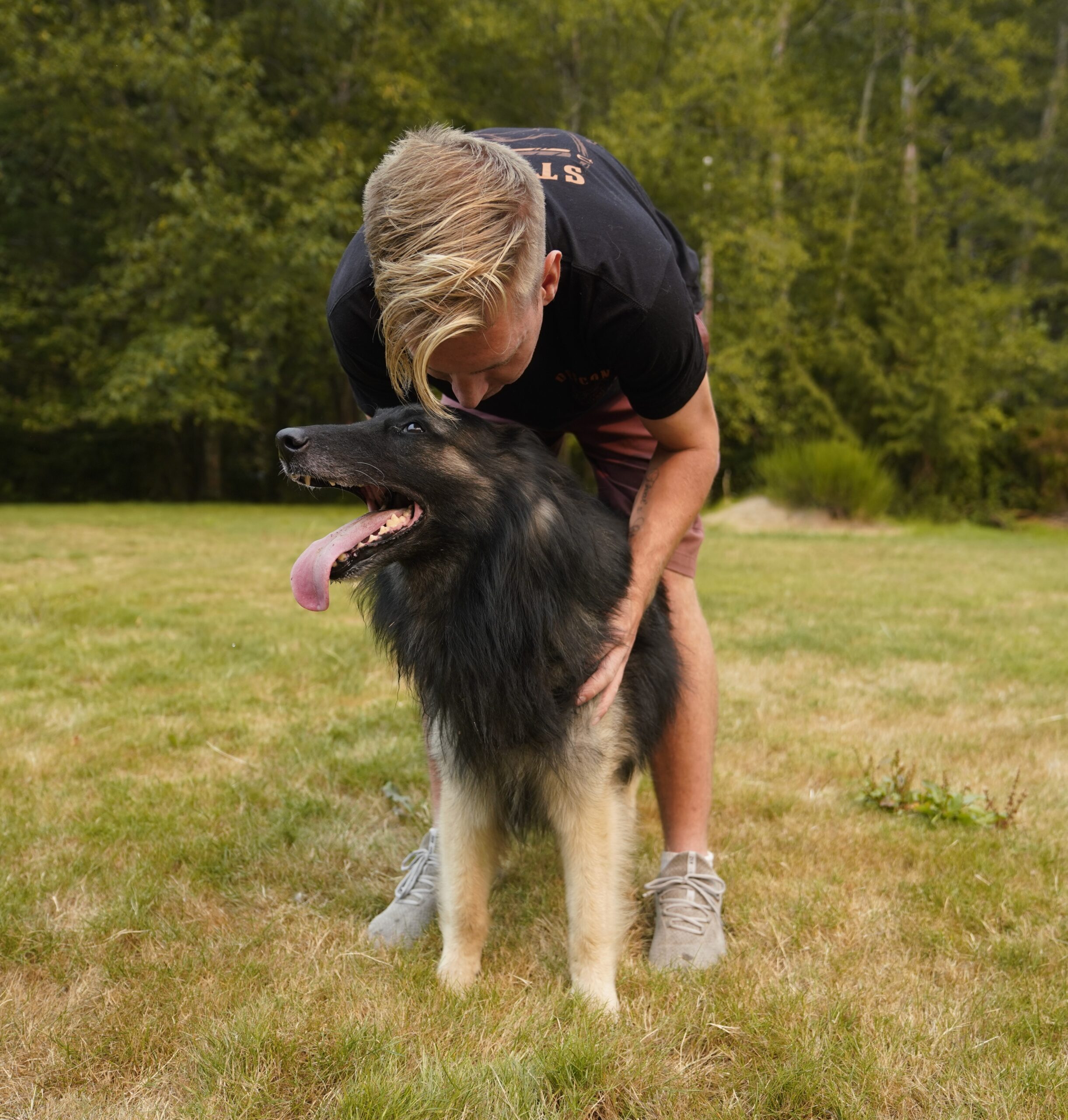 Vancouver, Dog Trainer, Dane Siedlitz with Belgian Shepherd